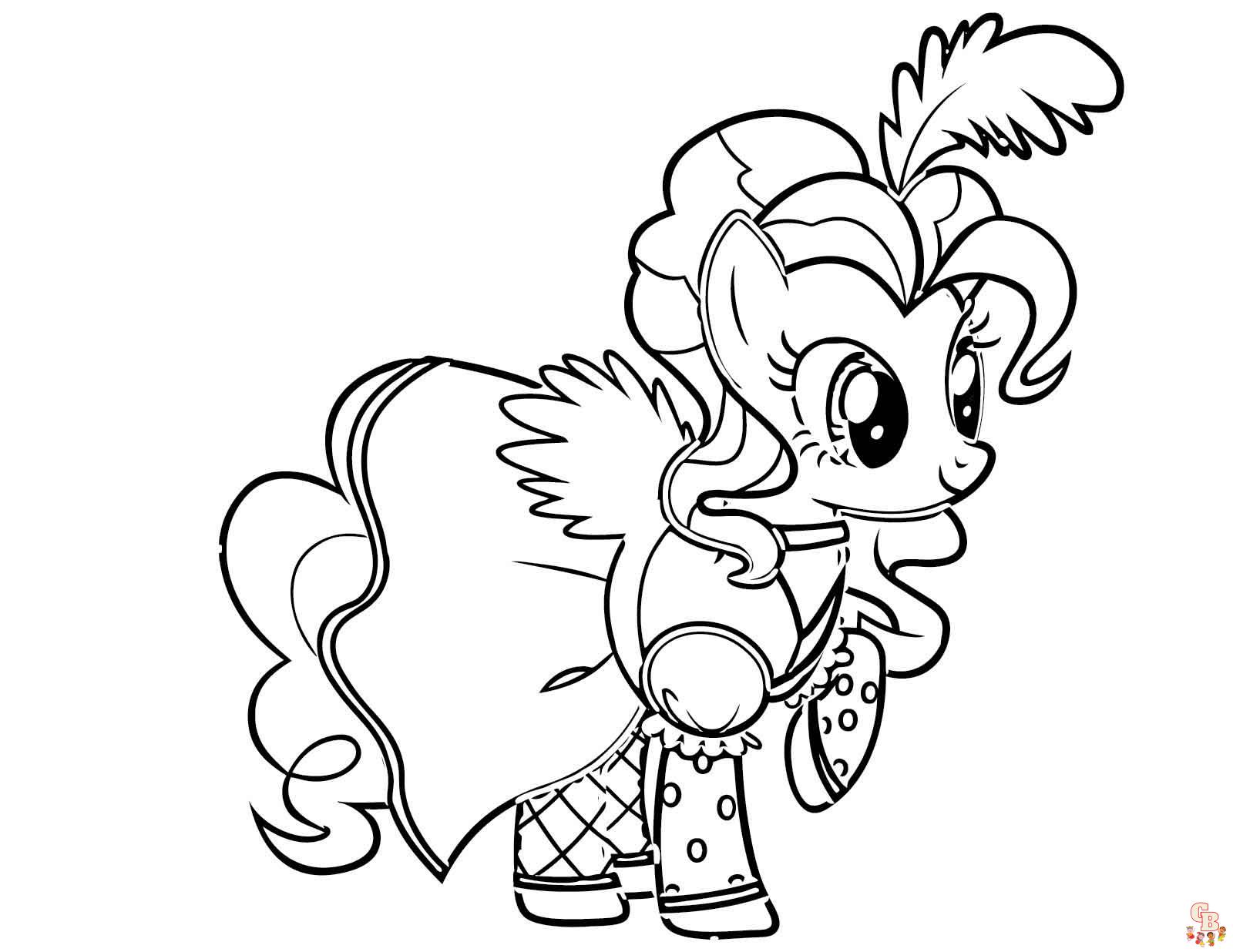 My Little Pony coloring pages for kids 6