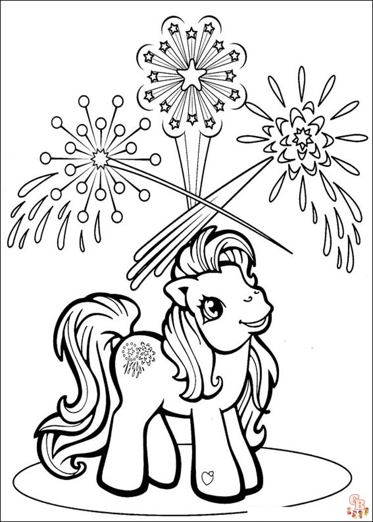 My Little Pony coloring pages for kids 7