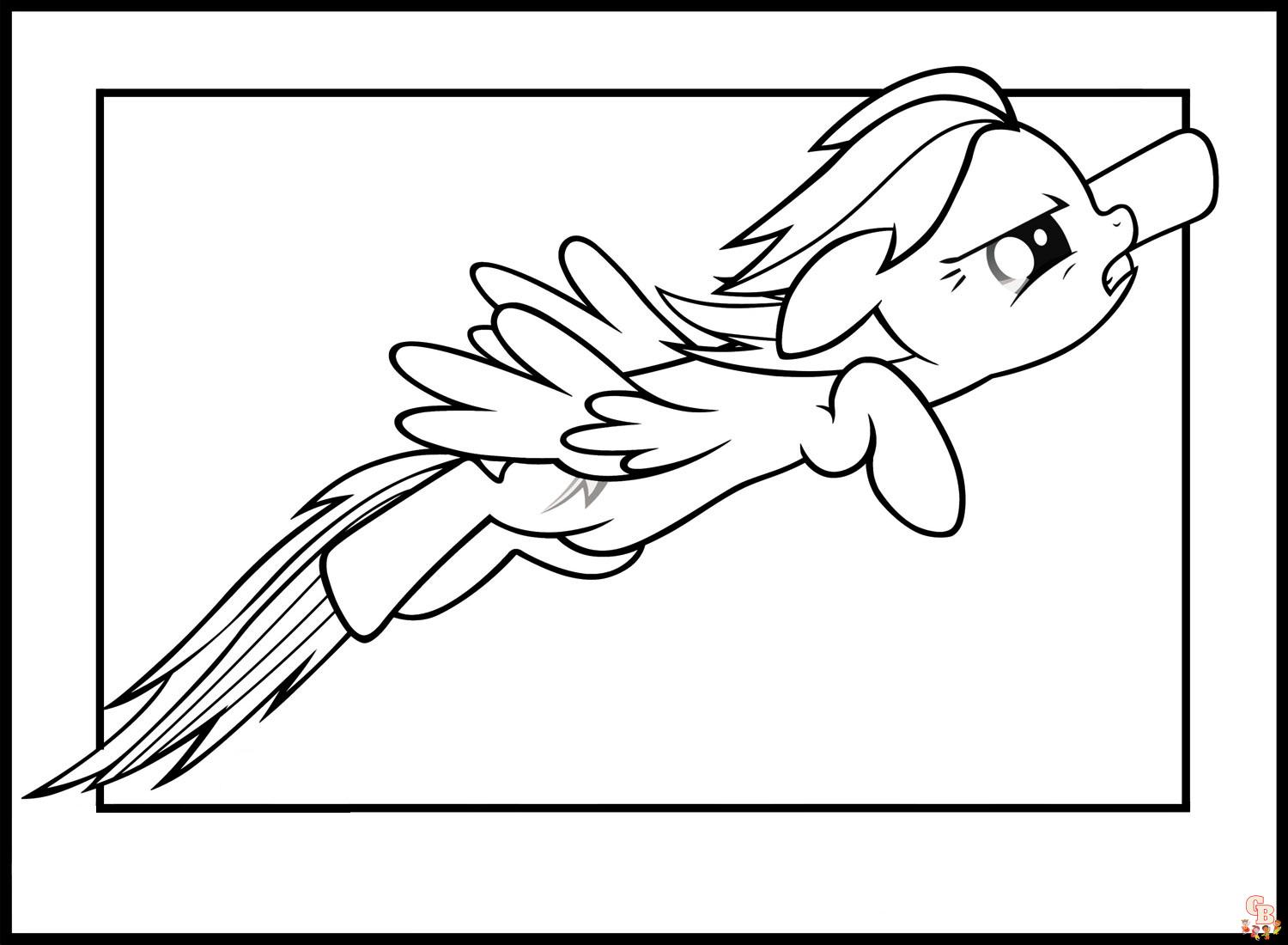 My Little Pony coloring pages for kids 10