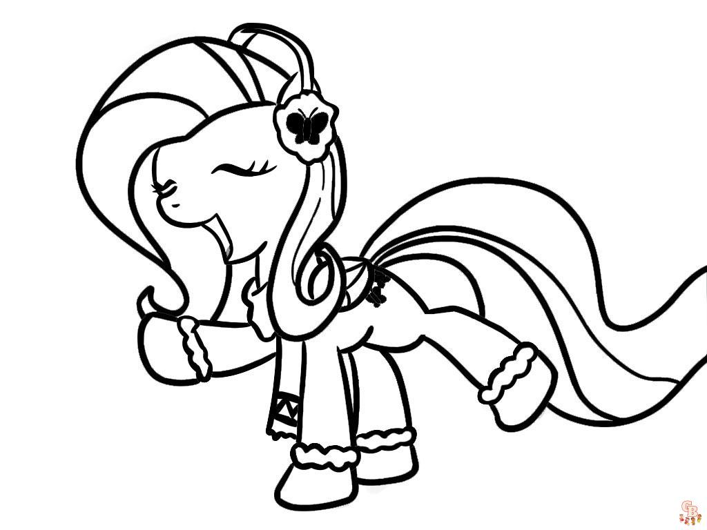 My Little Pony coloring pages for kids 11