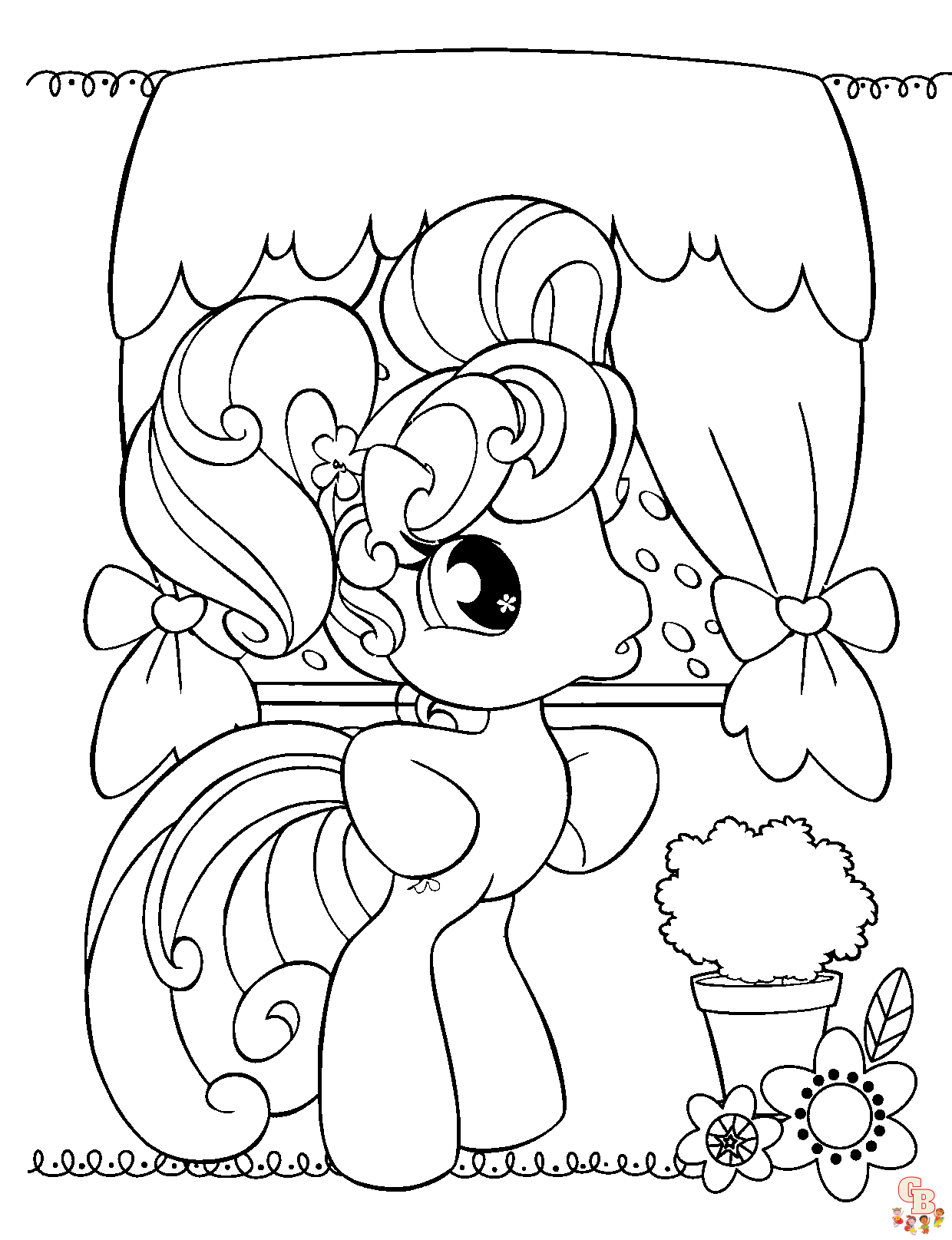 My Little Pony coloring pages for kids 18