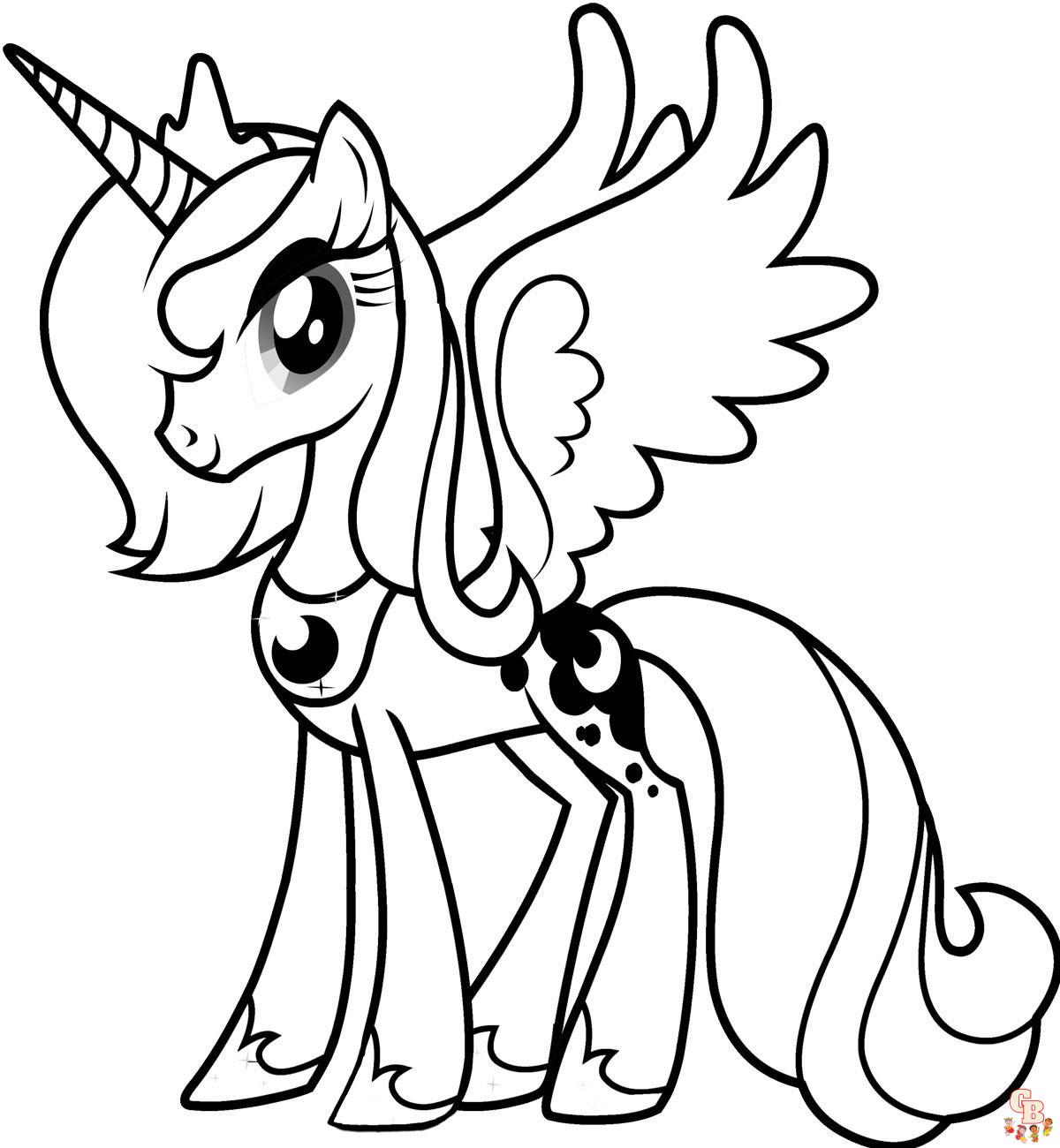 My Little Pony coloring pages for kids 23