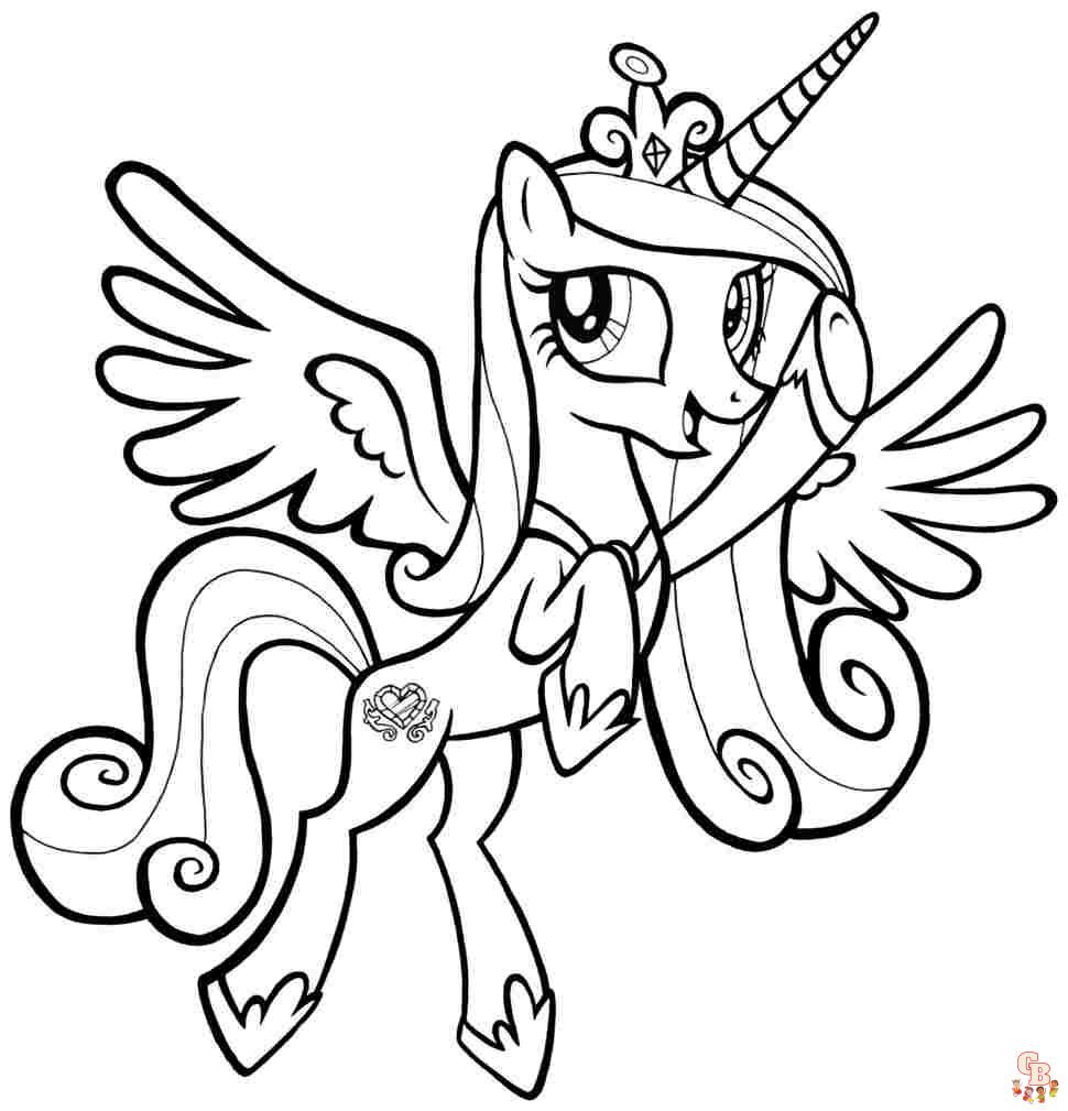 My Little Pony coloring pages for kids 25