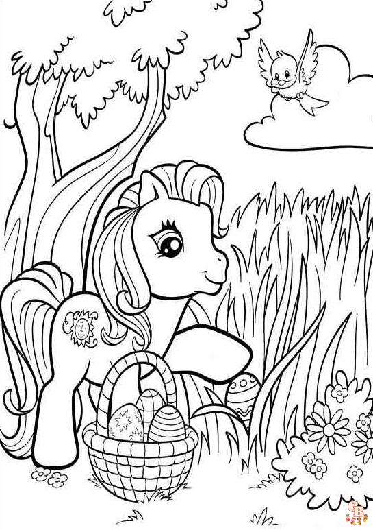 My Little Pony coloring pages for kids 27