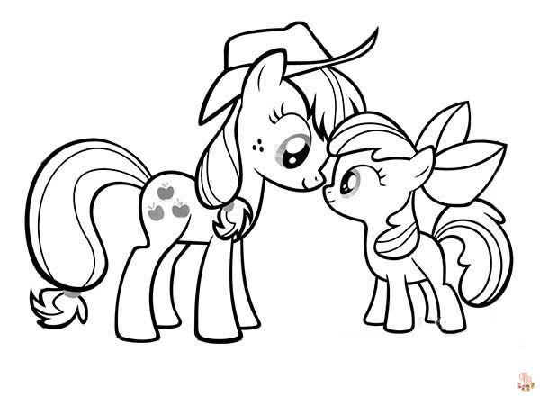 My Little Pony coloring pages for kids 28