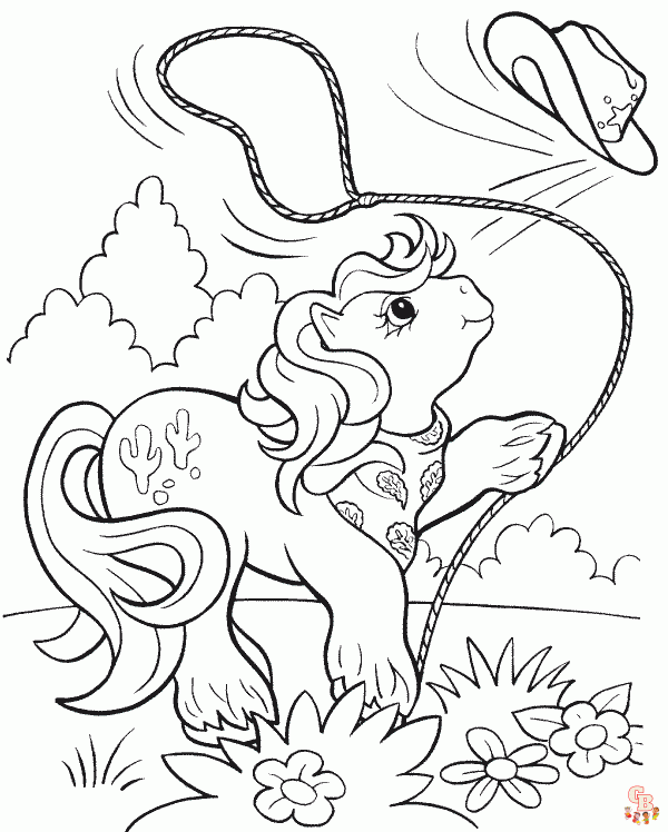 My Little Pony coloring pages for kids 30