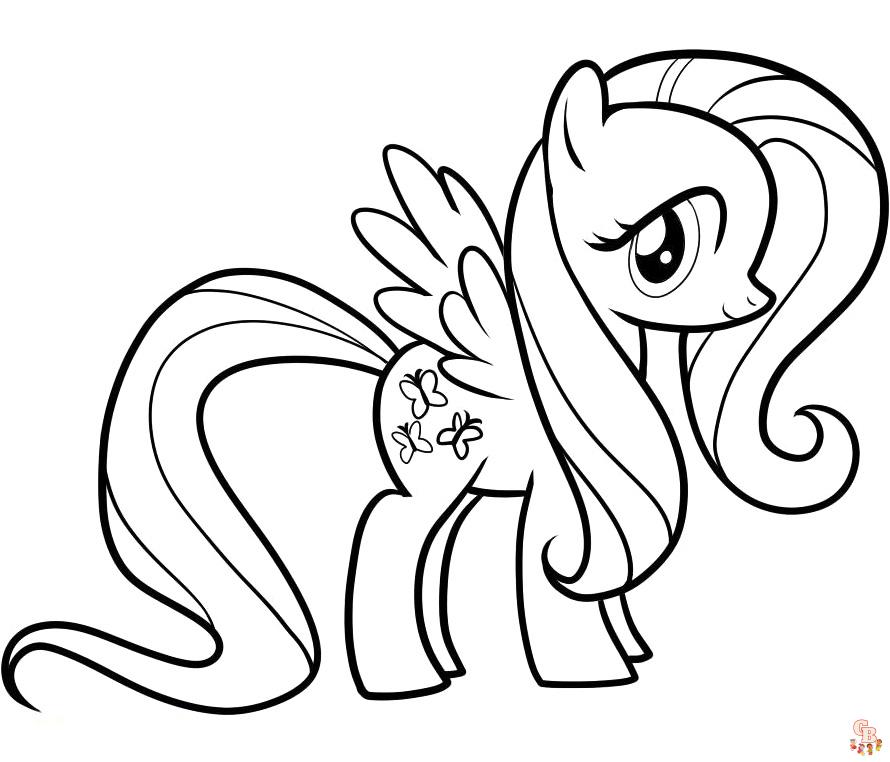 My Little Pony coloring pages for kids 36