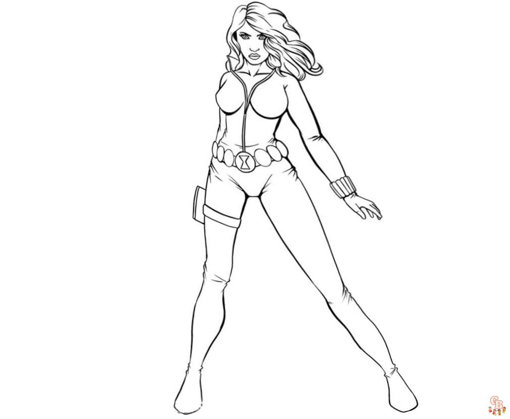 Free Printable Avengers coloring pages for kids 6