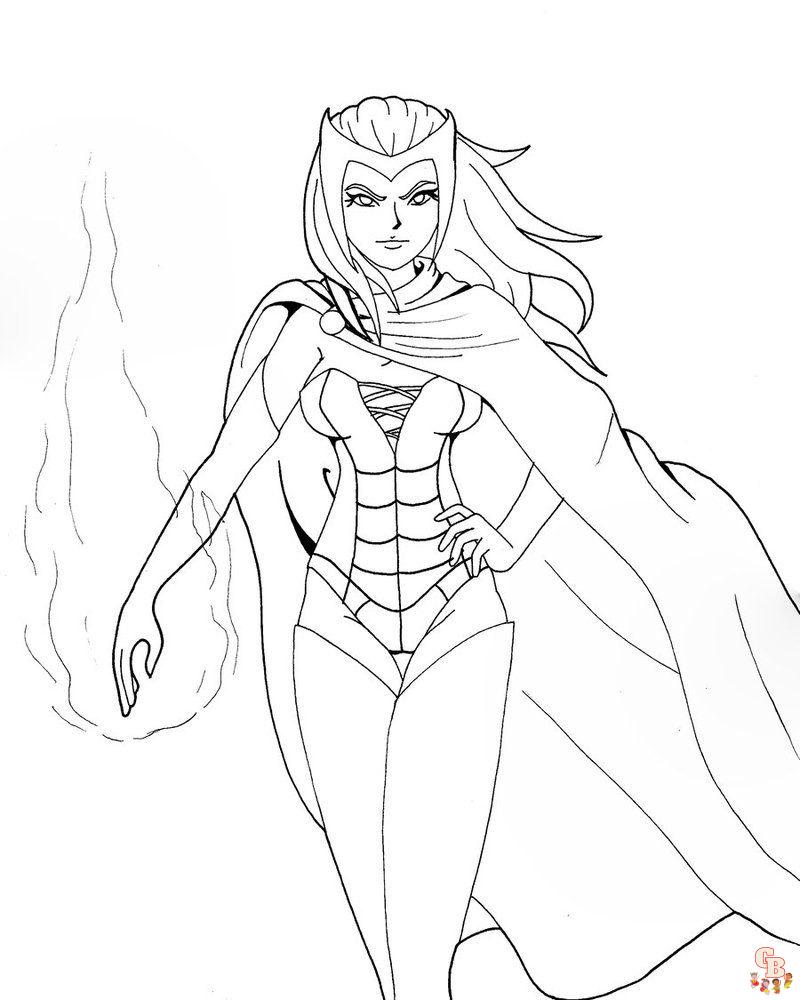 Free Printable Avengers coloring pages for kids 16