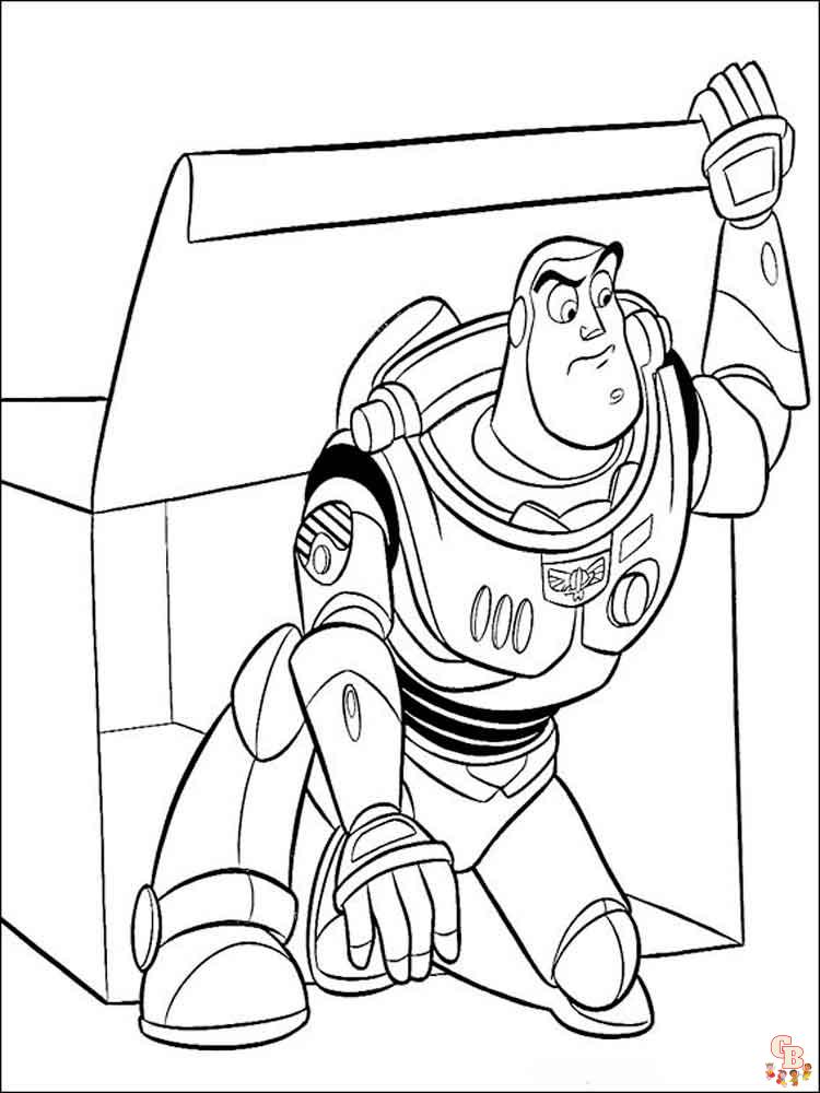 Best Toy Story coloring pages for kids 1