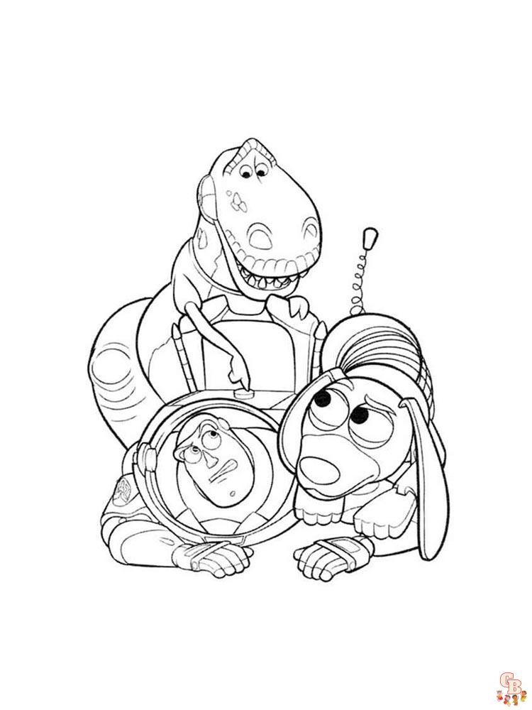 Best Toy Story coloring pages for kids 10