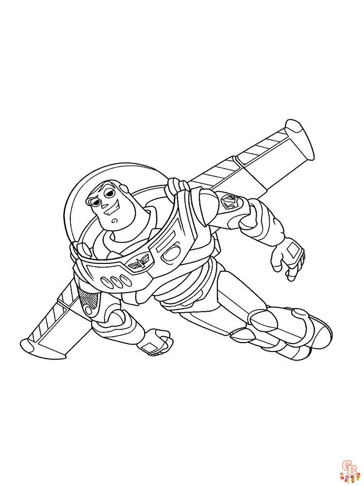 Best Toy Story coloring pages for kids 17