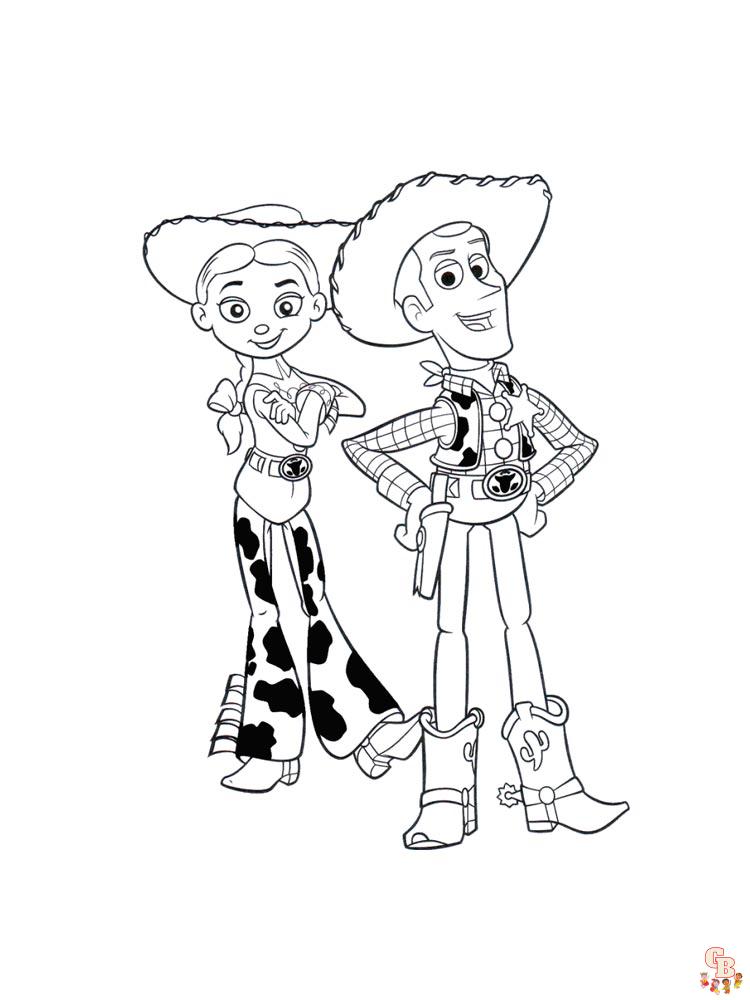 Best Toy Story coloring pages for kids 18