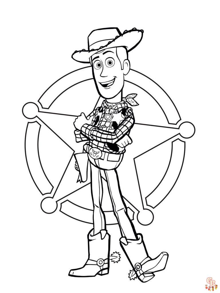 Best Toy Story coloring pages for kids 21