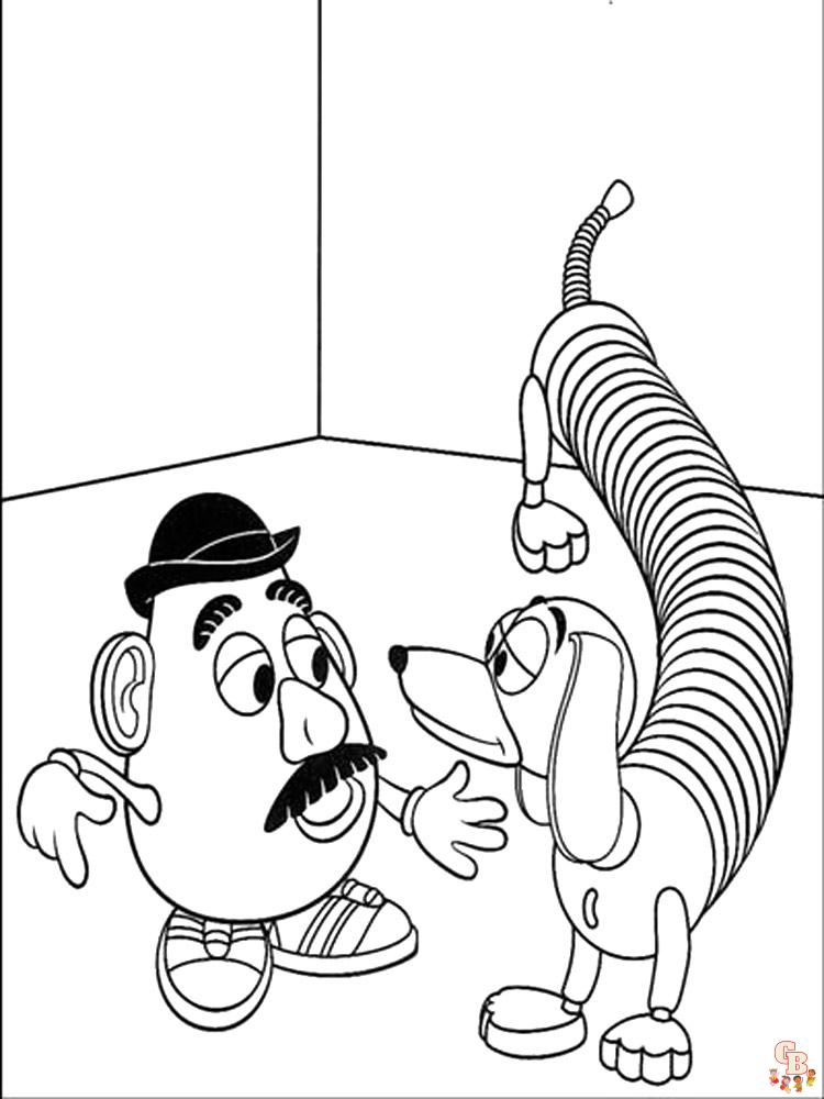 Best Toy Story coloring pages for kids 22