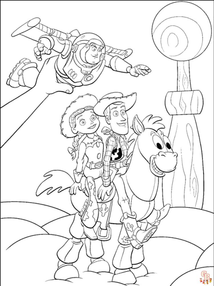 Best Toy Story coloring pages for kids 23