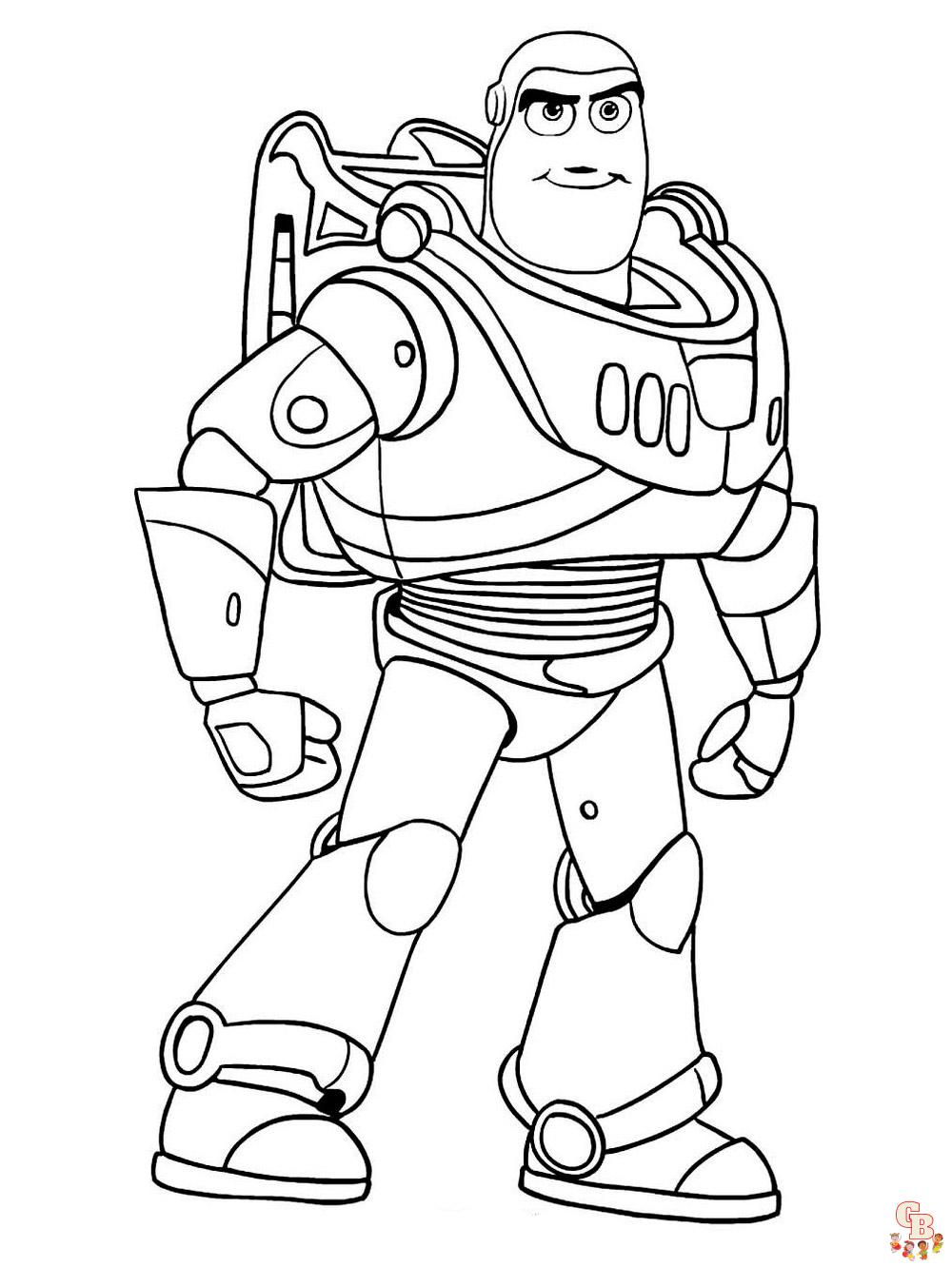 Best Toy Story coloring pages for kids 24