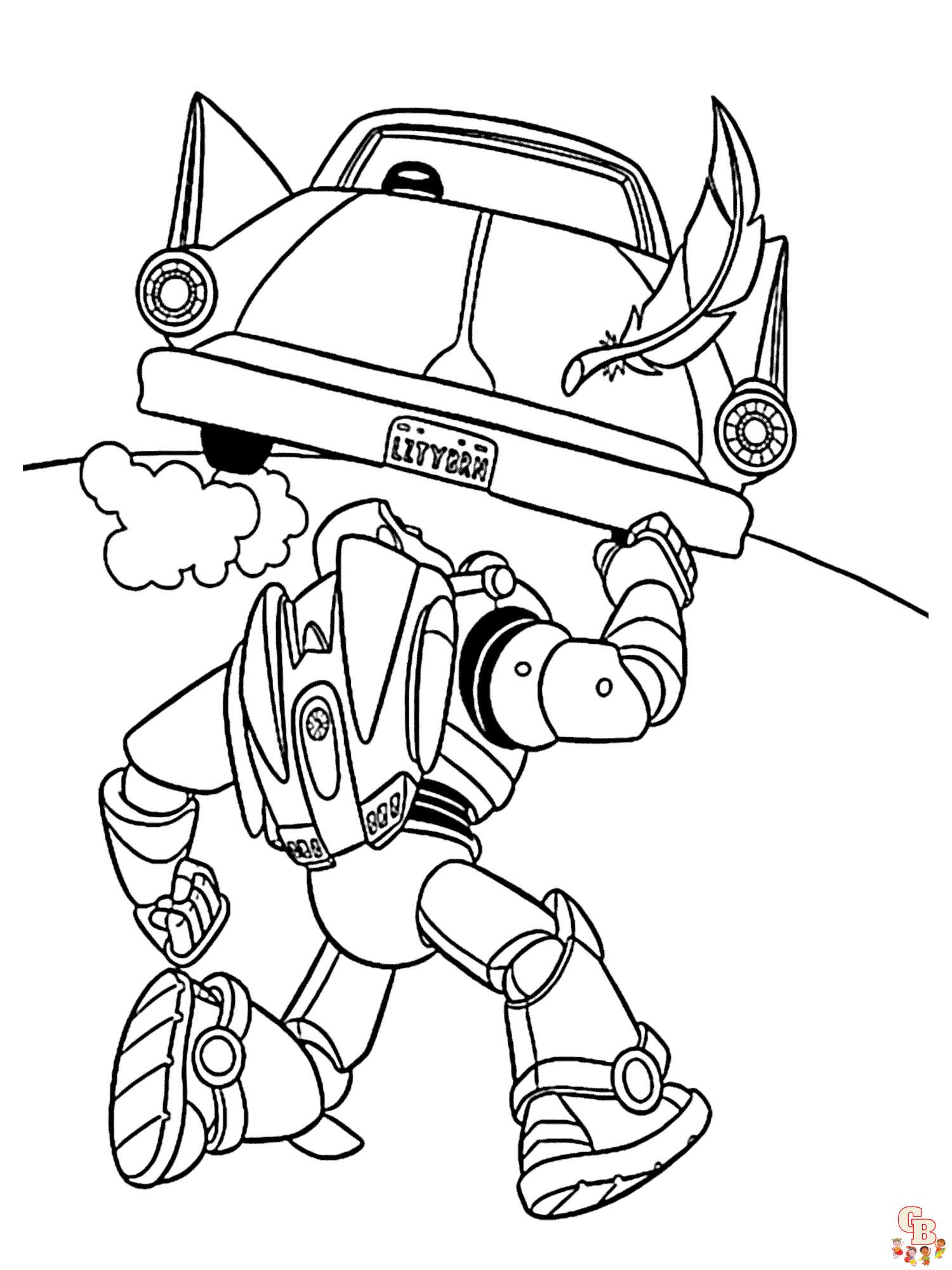 Best Toy Story coloring pages for kids 26