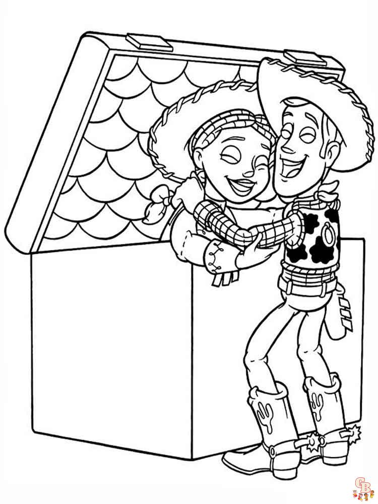 Best Toy Story coloring pages for kids 3