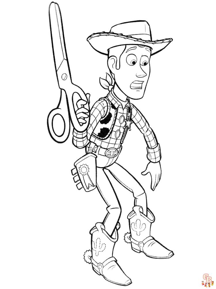 Best Toy Story coloring pages for kids 31
