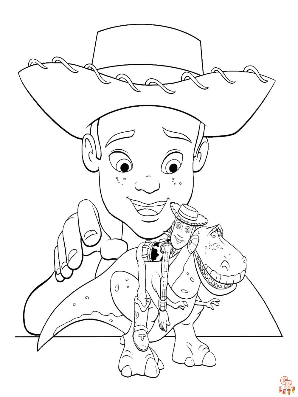 Best Toy Story coloring pages for kids 34