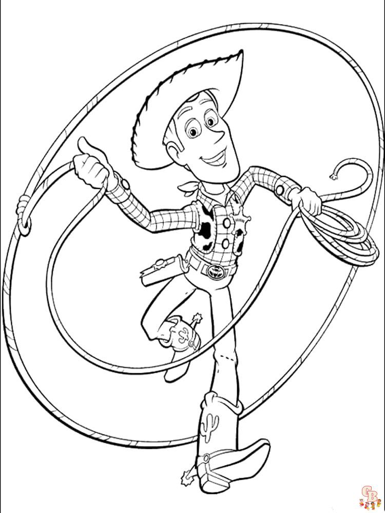Best Toy Story coloring pages for kids 35
