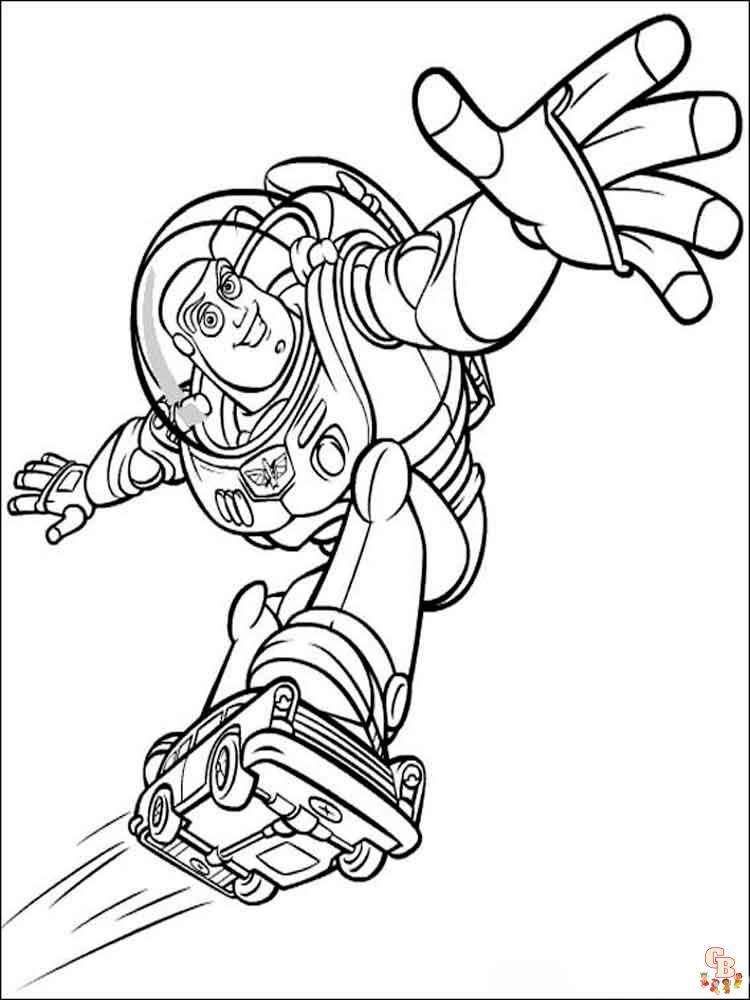 Best Toy Story coloring pages for kids 39