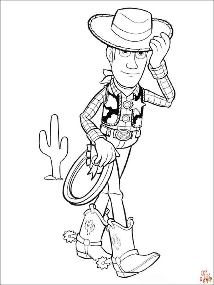 Best Toy Story coloring pages for kids 40