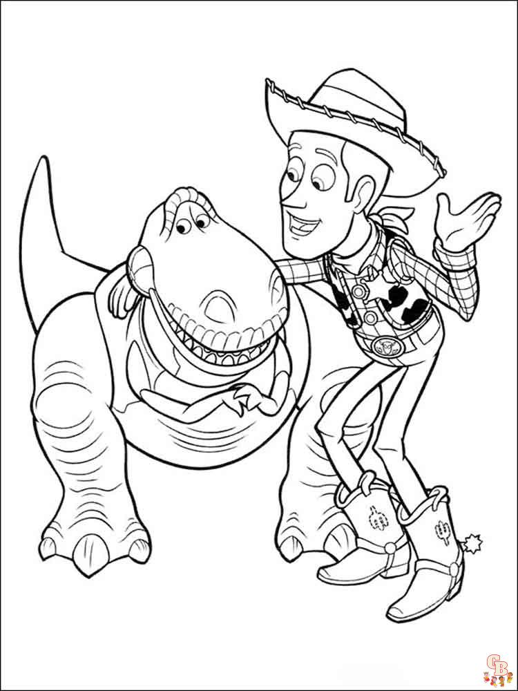 Best Toy Story coloring pages for kids 41