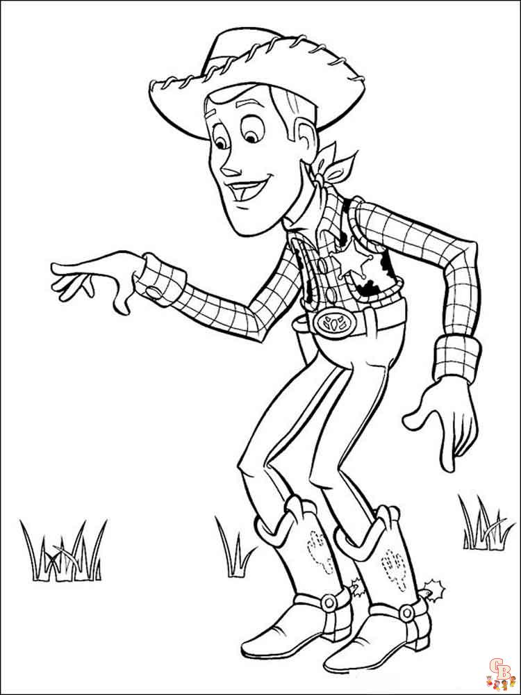 Best Toy Story coloring pages for kids 43