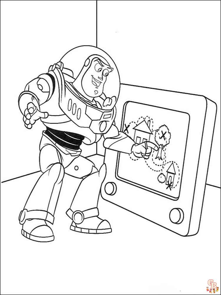 Best Toy Story coloring pages for kids 45