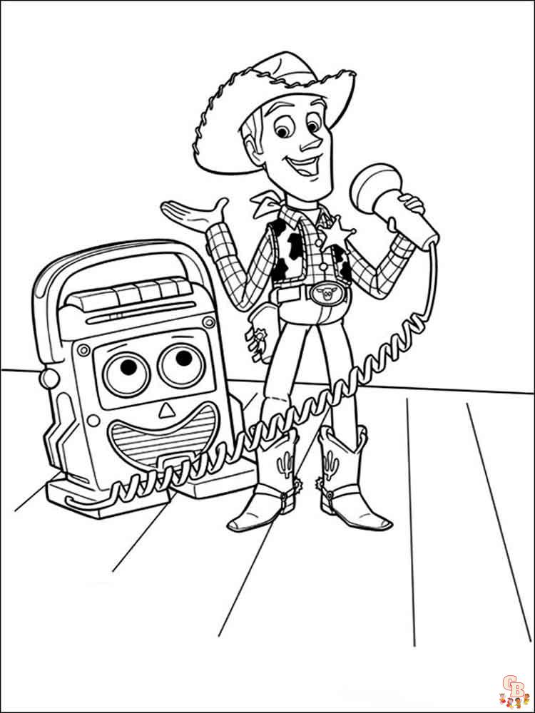 Best Toy Story coloring pages for kids 48