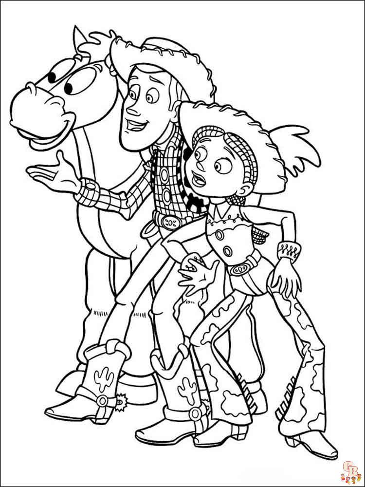 Best Toy Story coloring pages for kids 53
