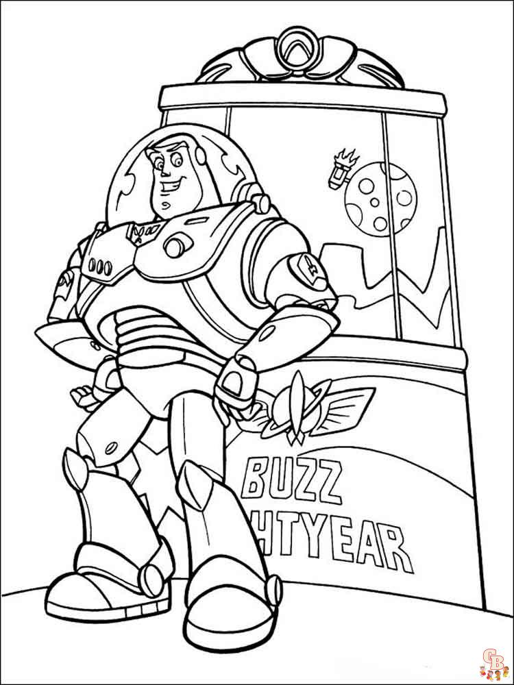 Best Toy Story coloring pages for kids 55