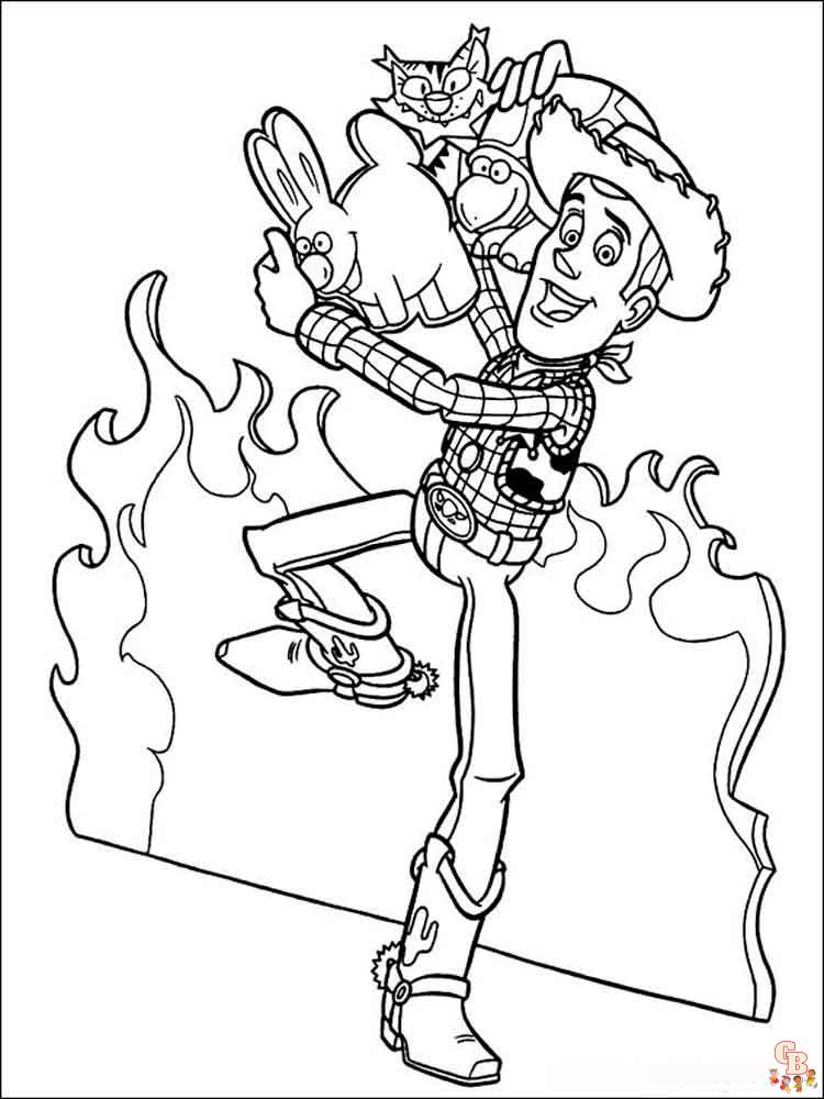 Best Toy Story coloring pages for kids 61