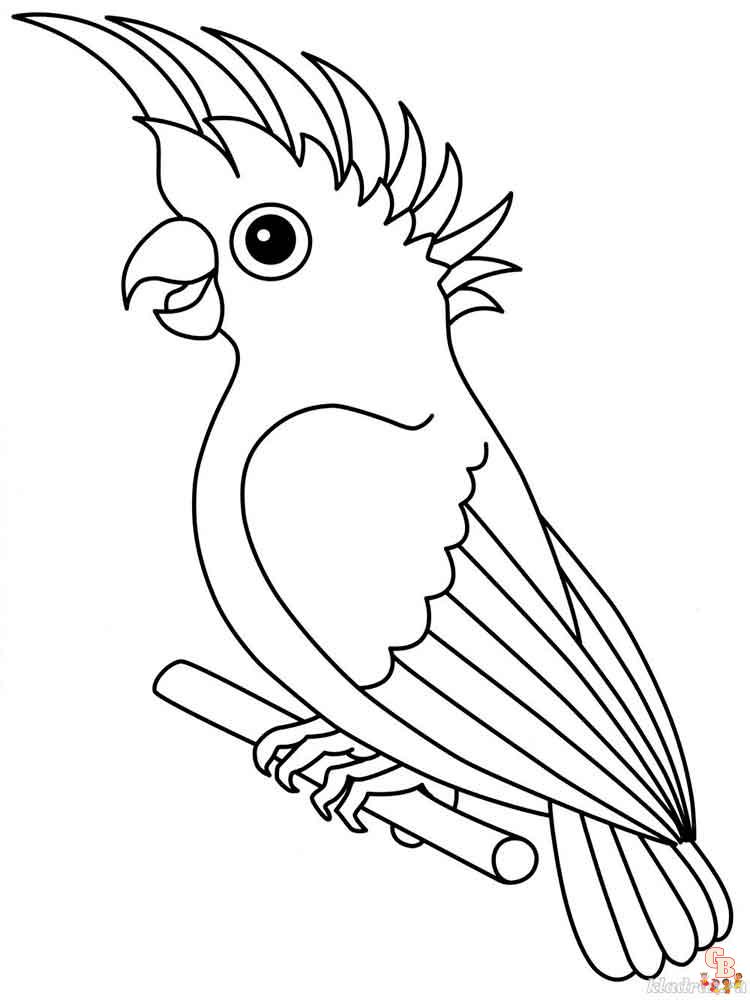 The best Parrot coloring pages 2023 10