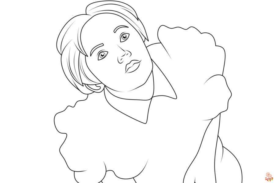 Wednesday coloring pages 44