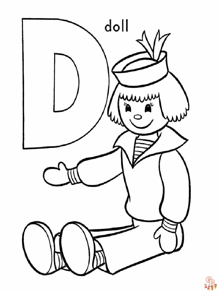 ABC Alphabet Coloring Pages 30