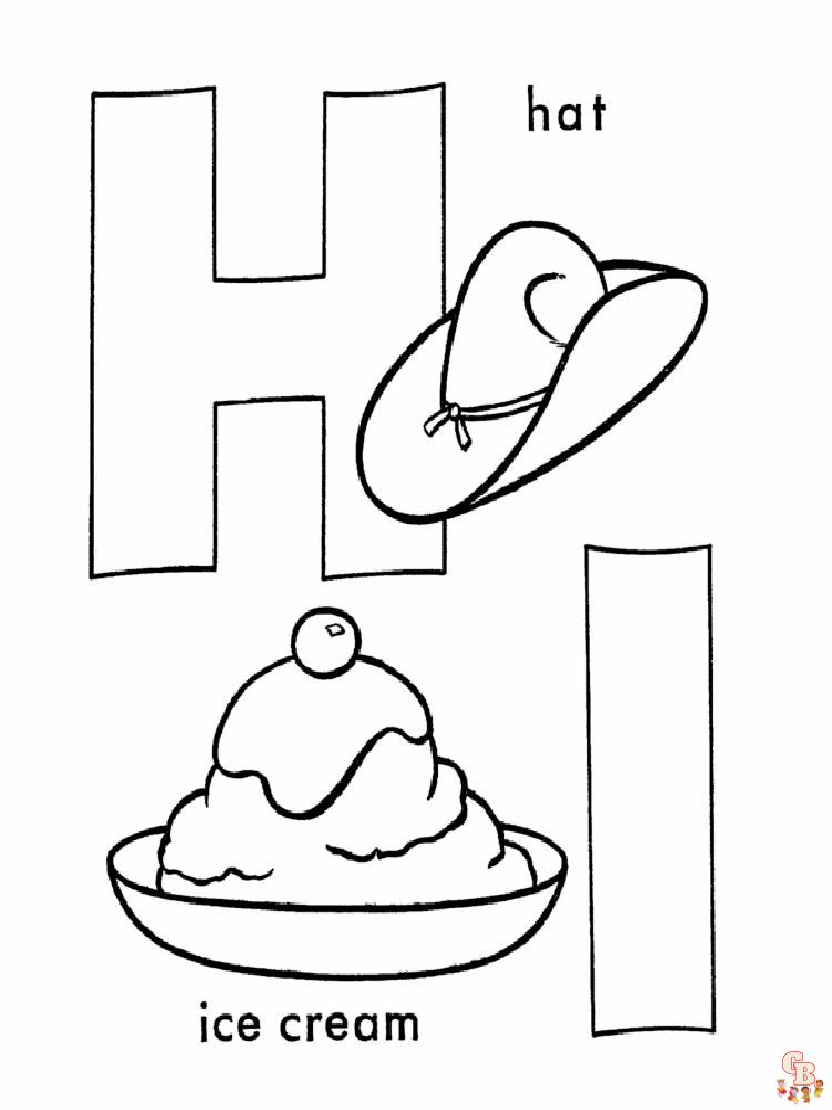 ABC Alphabet Coloring Pages 34