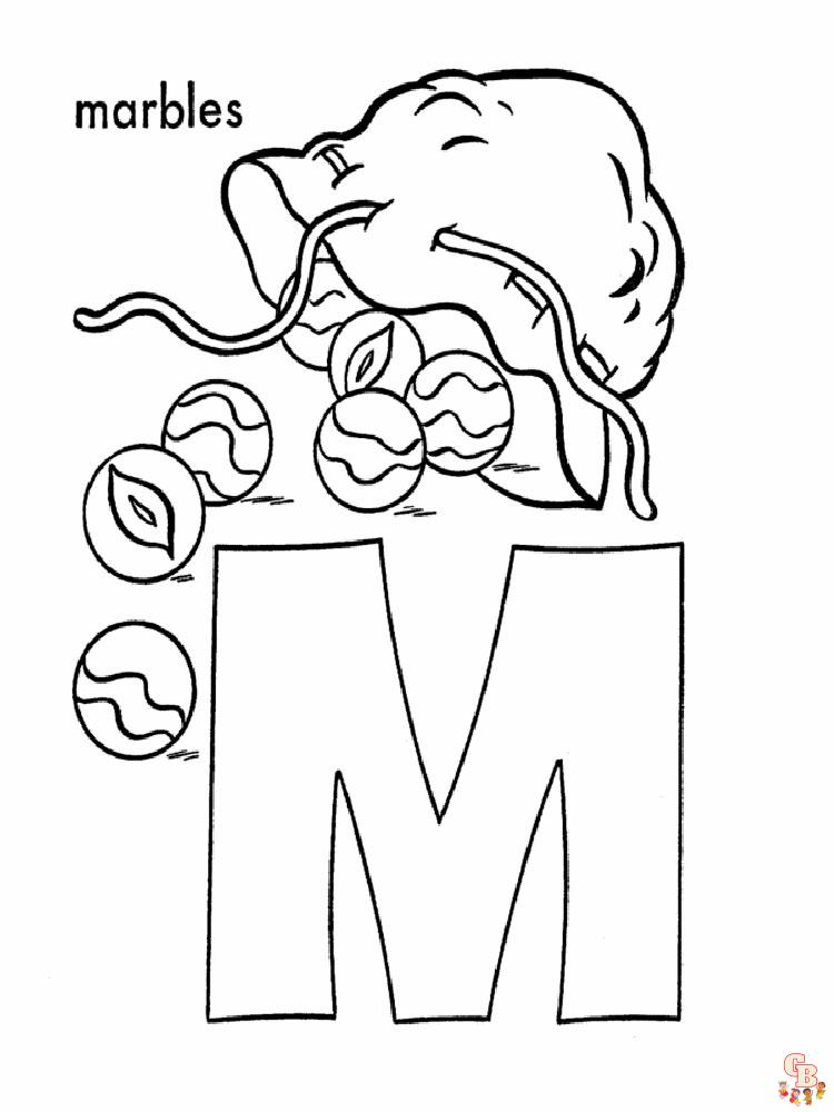 ABC Alphabet Coloring Pages 39