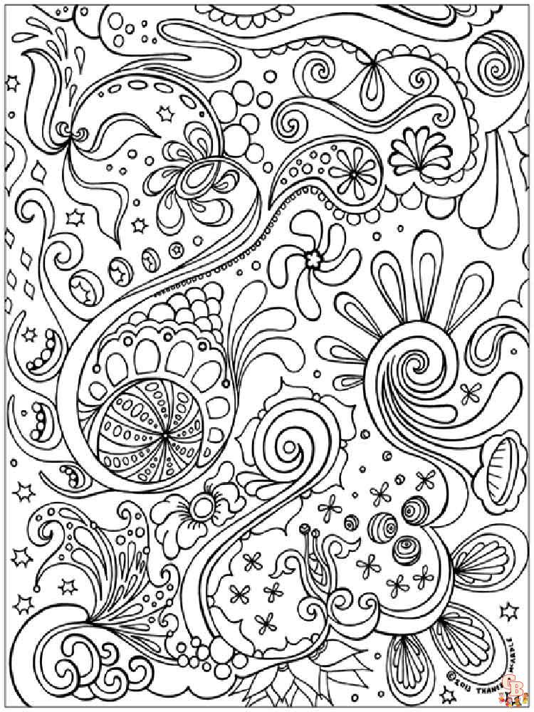 Abstract Coloring Pages Adult 11