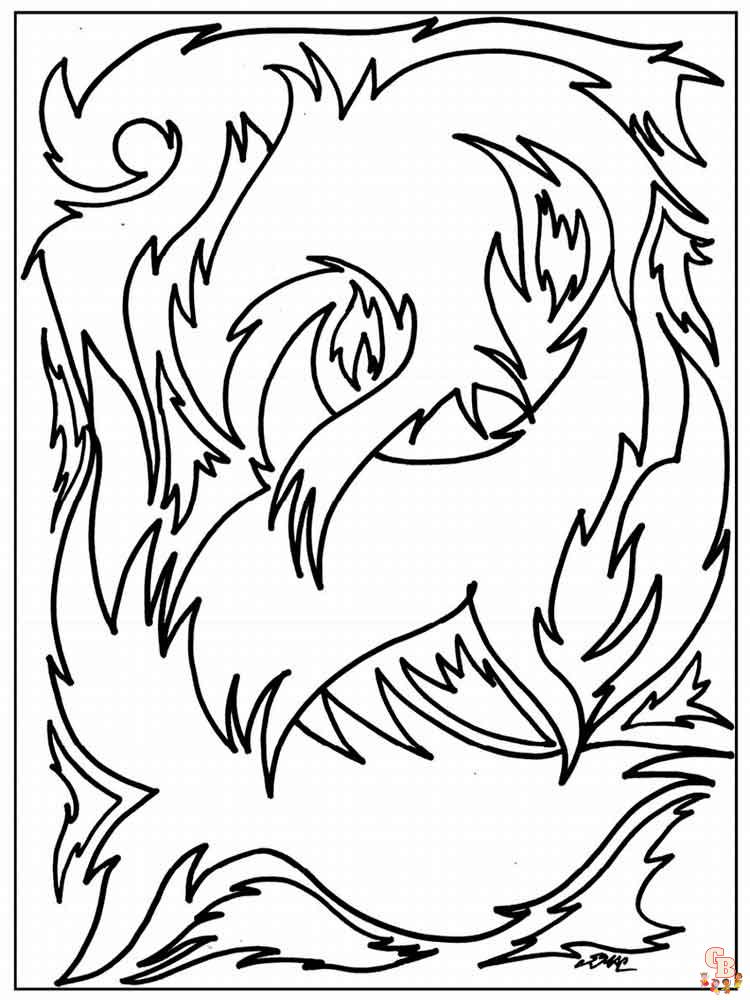 Abstract Coloring Pages Adult 6