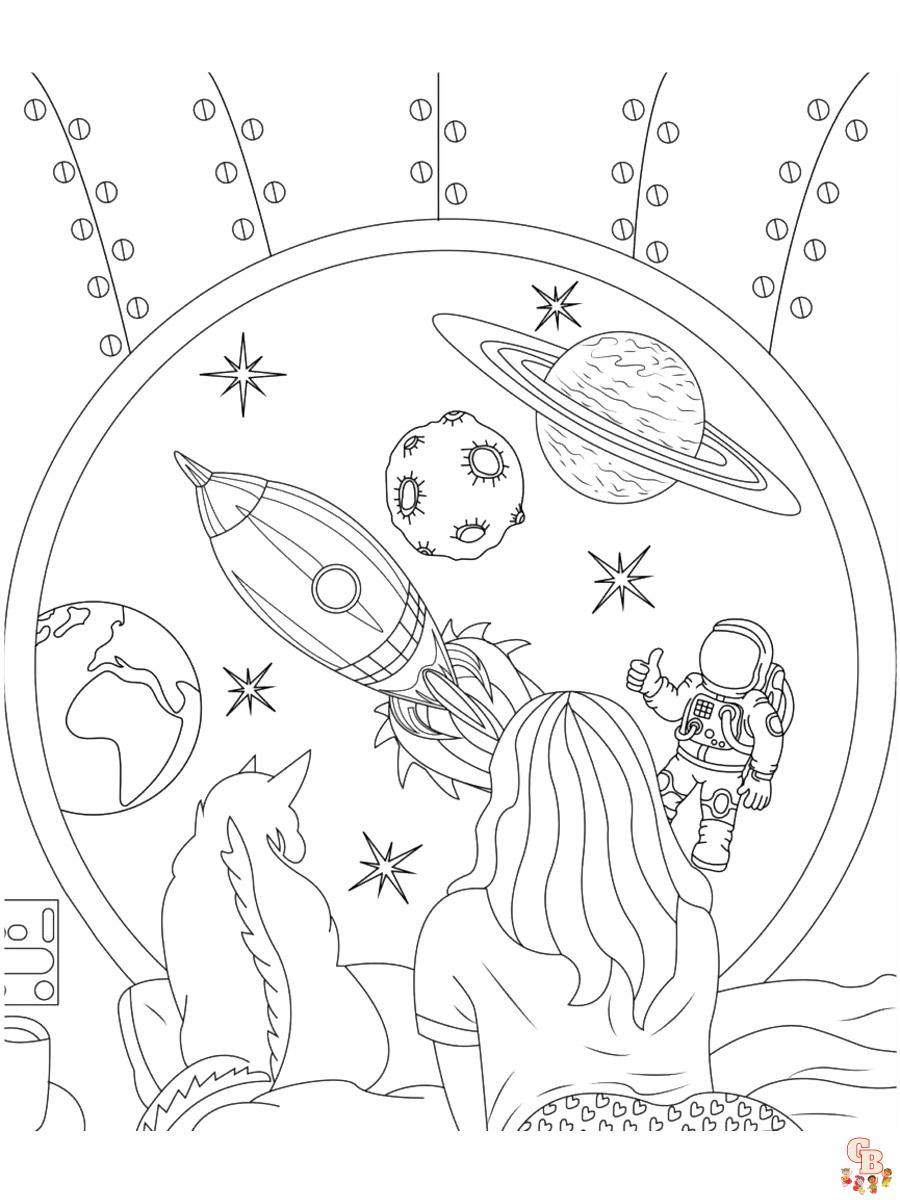 Aesthetic Coloring Pages 25