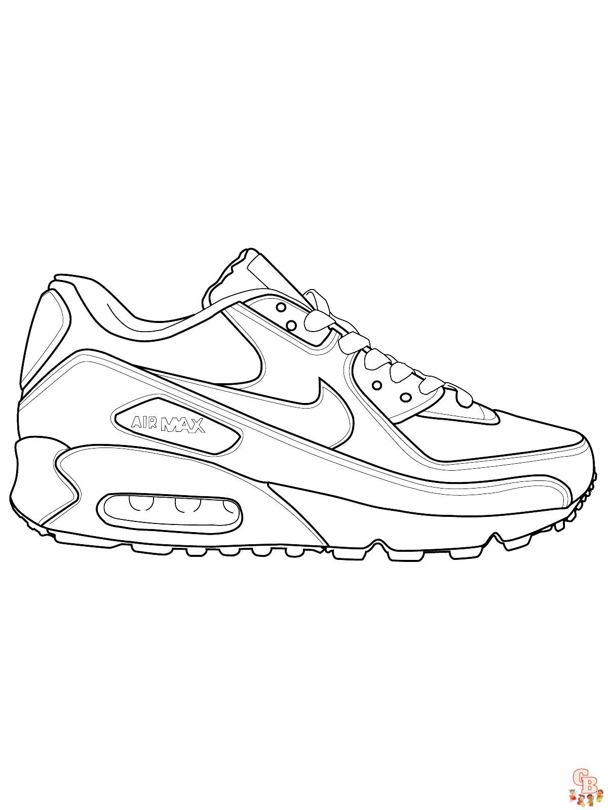 Air Jordan Coloring Pages 13