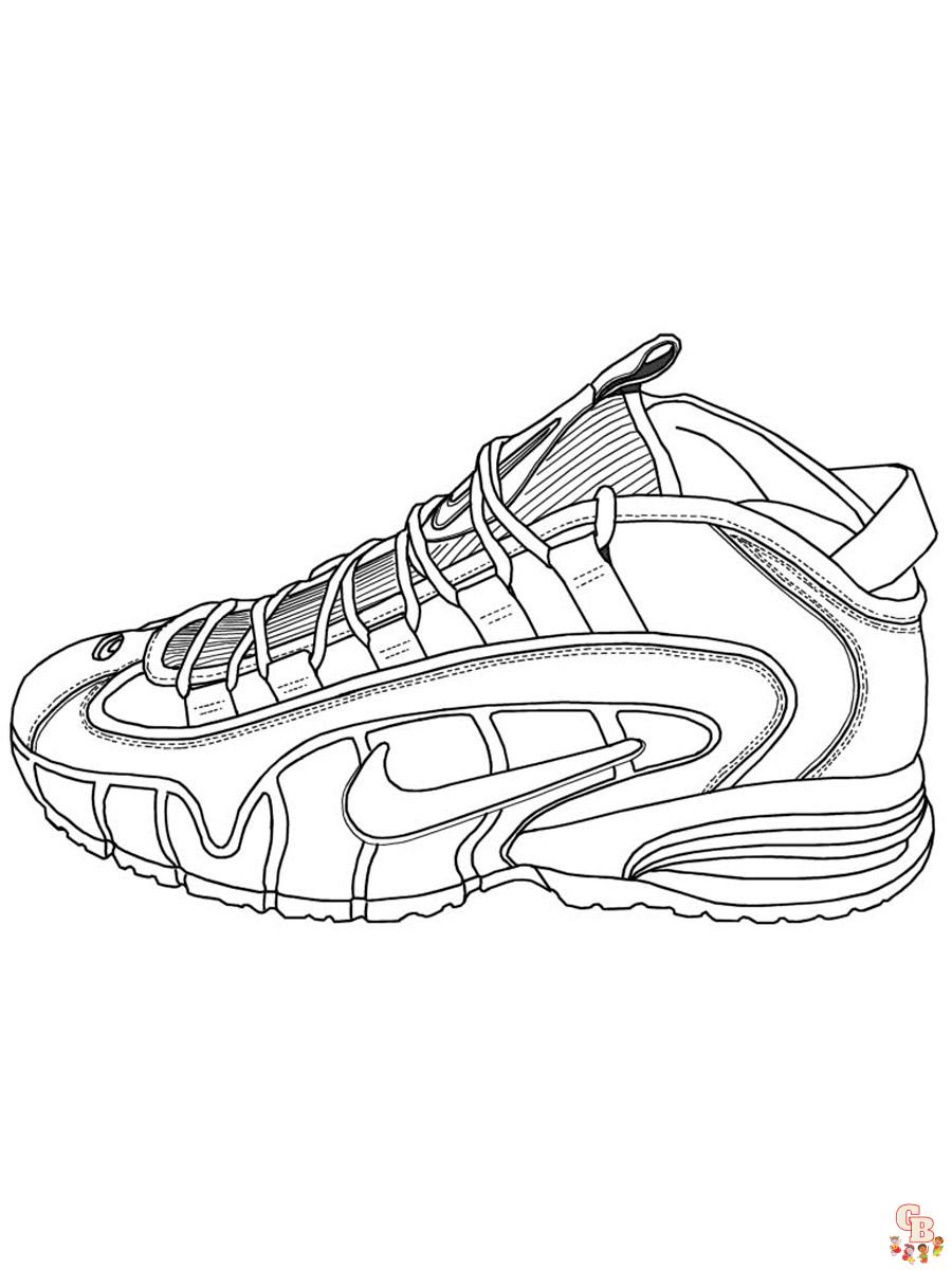 Air Jordan Coloring Pages 2