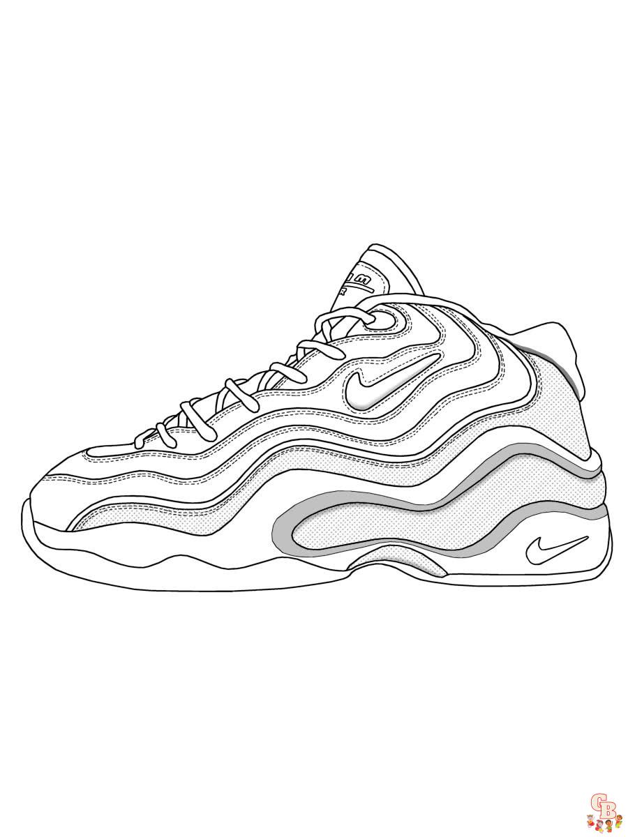 Air Jordan Coloring Pages 25