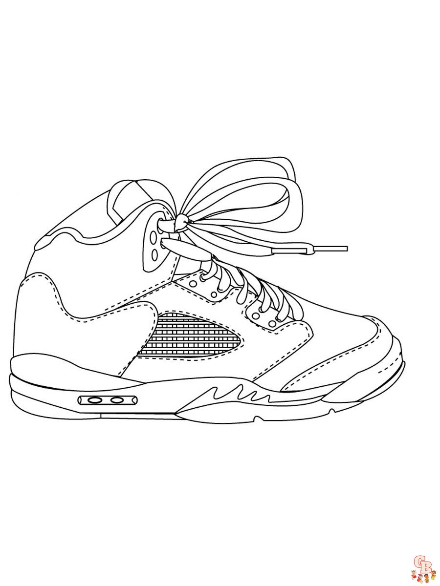 Air Jordan Coloring Pages 26