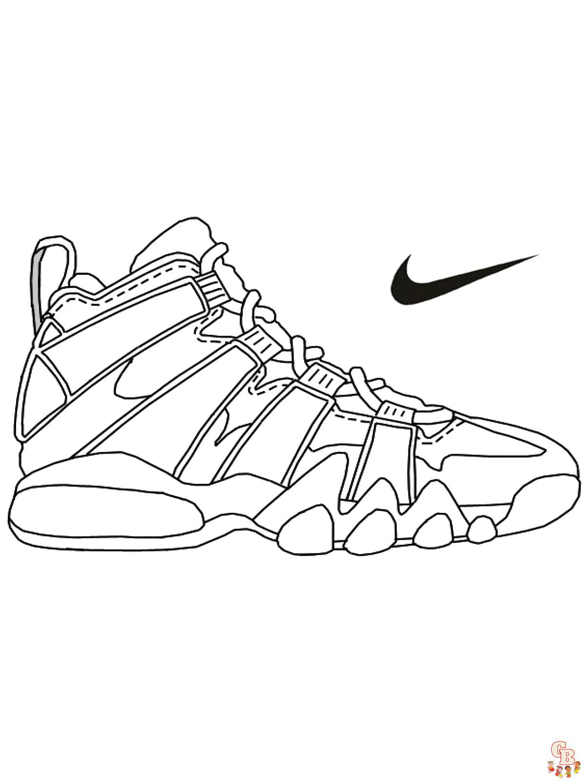 Air Jordan Coloring Pages 28