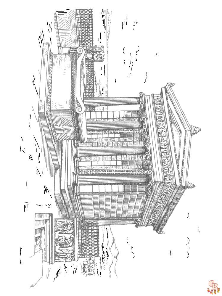 Ancient Greece Coloring Pages 13