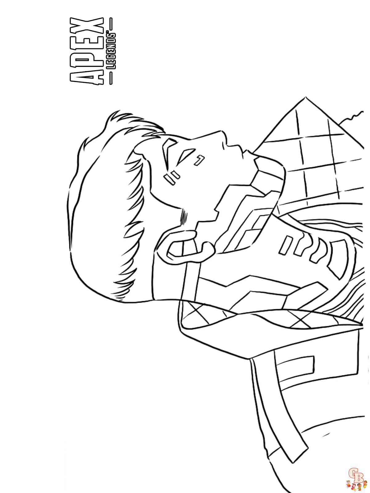 Apex Legends Coloring Pages 13